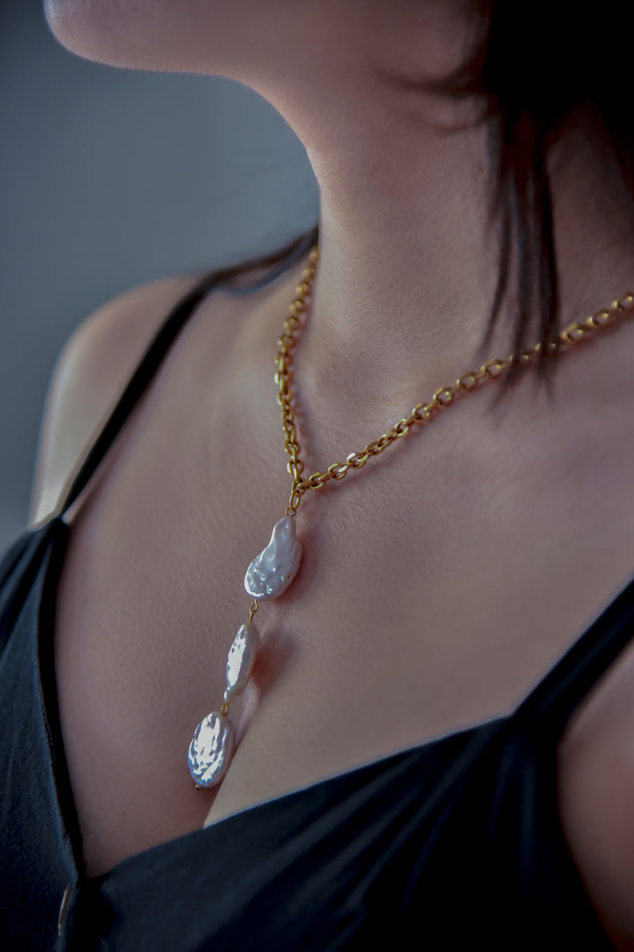 "HALO" Pearl Necklace