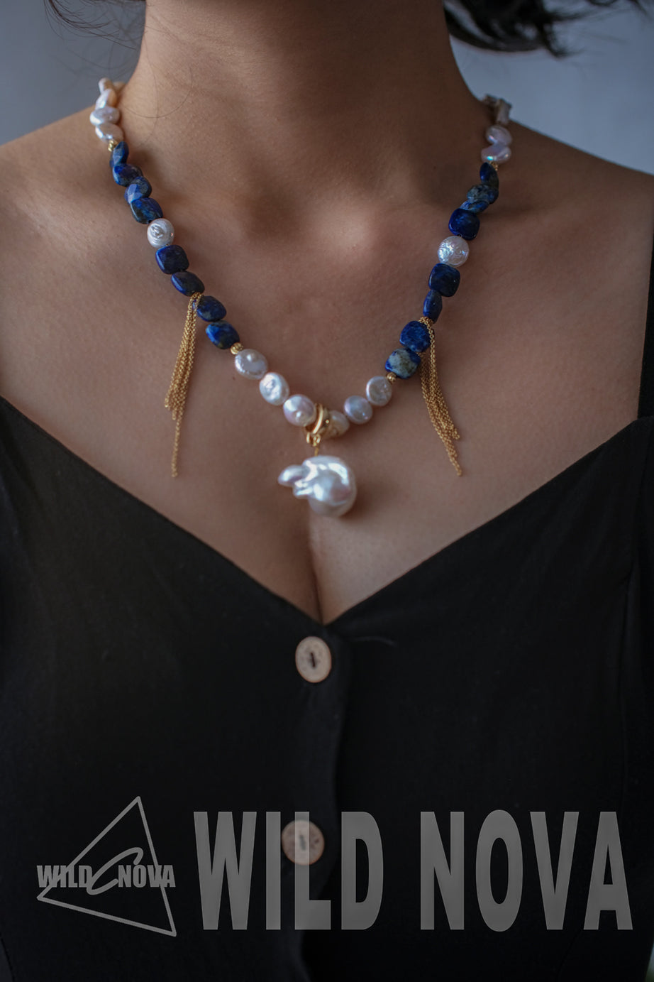 "THE STAR OF THE NILE" Pearl Necklace