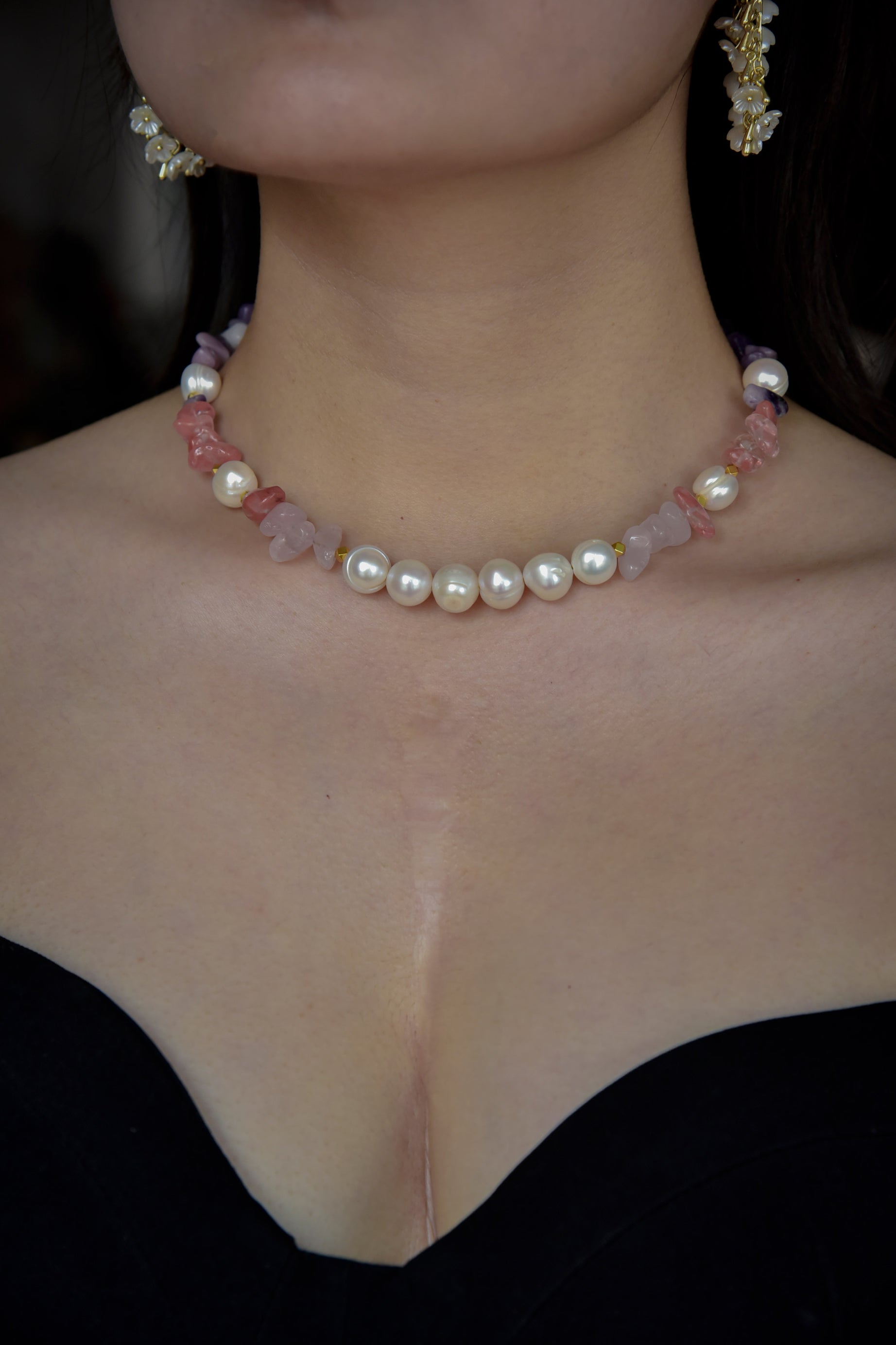 “ANNA & BELLE” Pearl Necklace